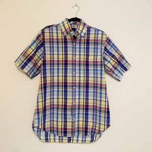 Tailorbyrd Men’s Short Sleeve Button Down Shirt